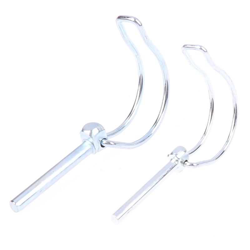 D-образный штифт M4.5 M6 M8 предохранительный штифт велосипедная коляска грузовой лодка сцепной крюк зажим пружинный штифт двухлинейный стопорный штифт ушной штифт