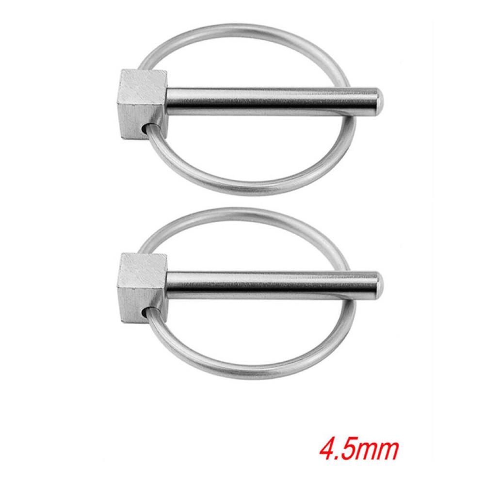 Стопорный штифт из нержавеющей стали, предохранительный штифт, штифт с О-образным кольцом, фиксирующий штифт, штифт, сцепной крюк, зажим, подходит для сельскохозяйственных тракторов 2pcs
