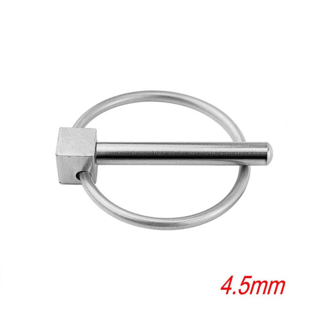Стопорный штифт из нержавеющей стали, предохранительный штифт, штифт с О-образным кольцом, фиксирующий штифт, штифт, сцепной крюк, зажим, подходит для сельскохозяйственных тракторов 1pcs